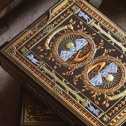 The Arcadia Signature Edition (Brown) Playing Cards by Arcadia Playing Cards-Playing Cards-Wondercraft