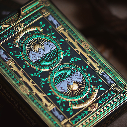 The Arcadia Signature Edition (Green) Playing Cards by Arcadia Playing Cards-Playing Cards-Wondercraft
