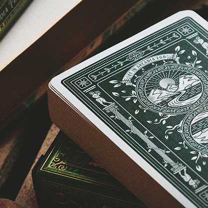 The Arcadia Signature Edition (Green) Playing Cards by Arcadia Playing Cards-Playing Cards-Wondercraft