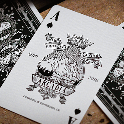 The Arcadia Signature Edition (Green) Playing Cards by Arcadia Playing Cards-Playing Cards-Wondercraft