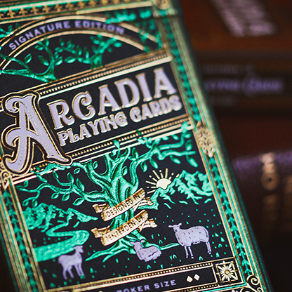 The Arcadia Signature Edition (Green) Playing Cards by Arcadia Playing Cards-Playing Cards-Wondercraft