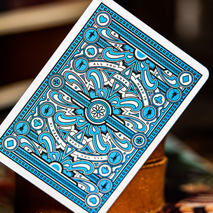 The Beatles (Blue) Playing Cards-Playing Cards-Wondercraft