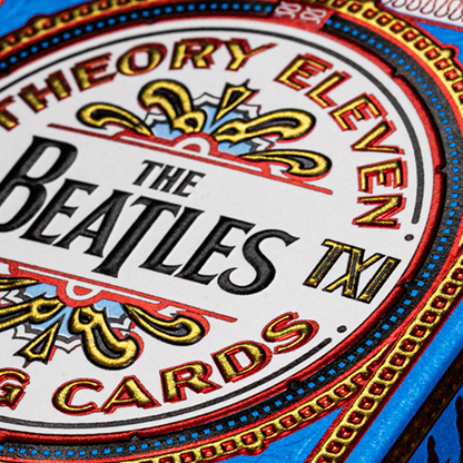 The Beatles (Blue) Playing Cards-Playing Cards-Wondercraft