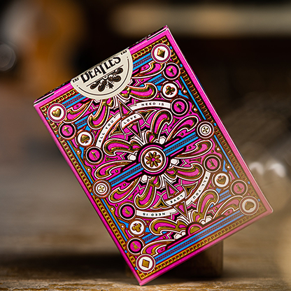 The Beatles (Pink) Playing Cards-Playing Cards-Wondercraft