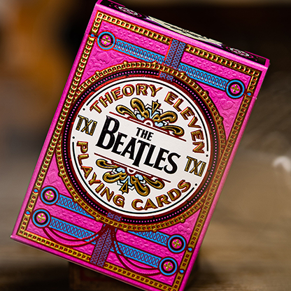 The Beatles (Pink) Playing Cards-Playing Cards-Wondercraft
