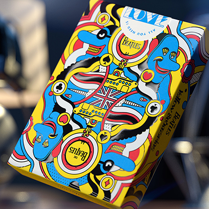 The Beatles (Yellow Submarine) Playing Cards by theory11-Playing Cards-Wondercraft