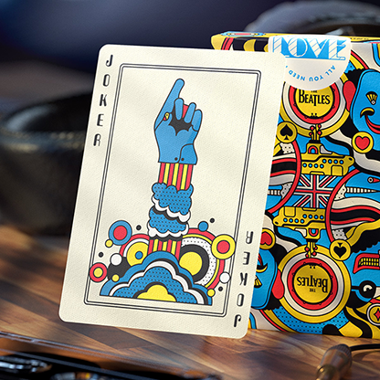 The Beatles (Yellow Submarine) Playing Cards by theory11-Playing Cards-Wondercraft
