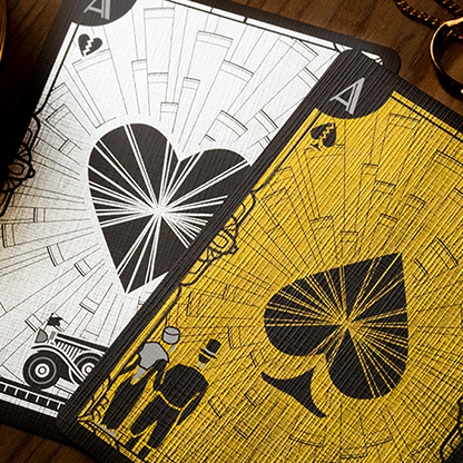 The Grand Silver Allure Playing Cards by Riffle Shuffle-Playing Cards-Wondercraft