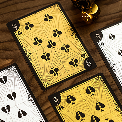 The Grand Silver Allure Playing Cards by Riffle Shuffle-Playing Cards-Wondercraft