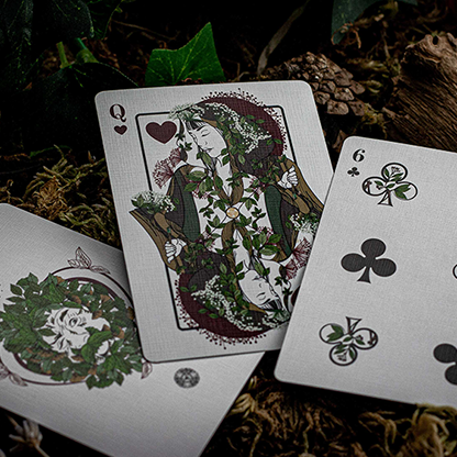 The Green Man Playing Cards (Autumn - Copper) by Jocu-Playing Cards-Wondercraft