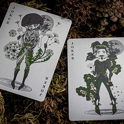 The Green Man Playing Cards (Autumn - Copper) by Jocu-Playing Cards-Wondercraft