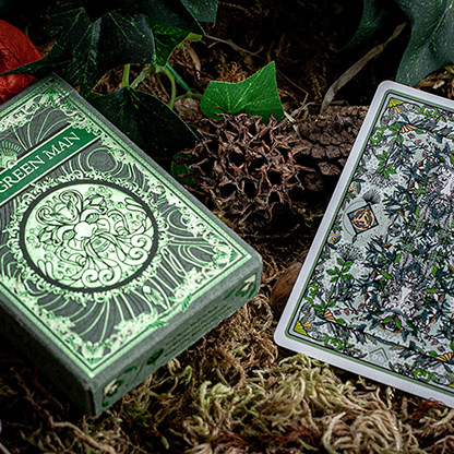 The Green Man Playing Cards (Autumn - Copper) by Jocu-Playing Cards-Wondercraft