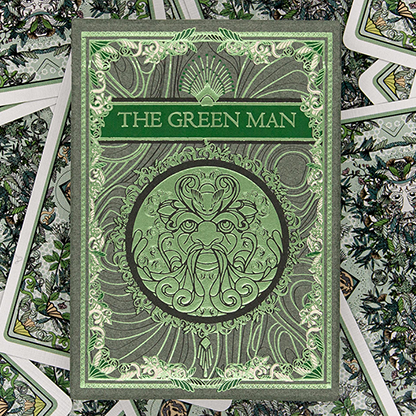 The Green Man Playing Cards (Spring) by Jocu-Playing Cards-Wondercraft
