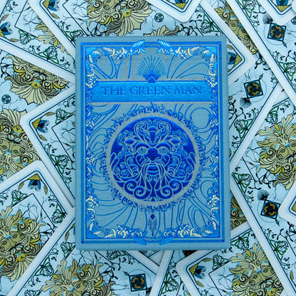 The Green Man Playing Cards (Winter) by Jocu-Playing Cards-Wondercraft