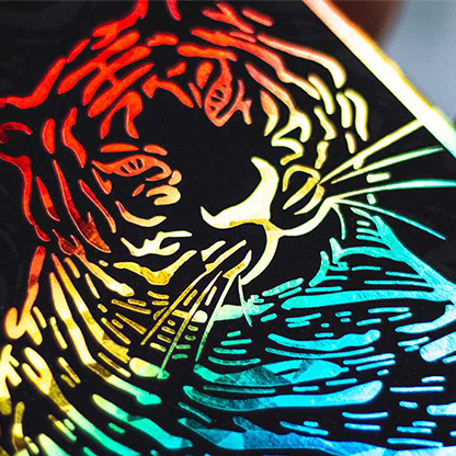 The Hidden King Rainbow Luxury Edition Playing Cards by BOMBMAGIC-Playing Cards-Wondercraft