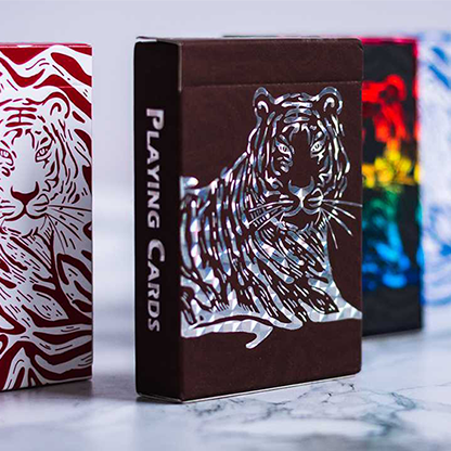 The Hidden King Red Luxury Edition Playing Cards by BOMBMAGIC-Playing Cards-Wondercraft
