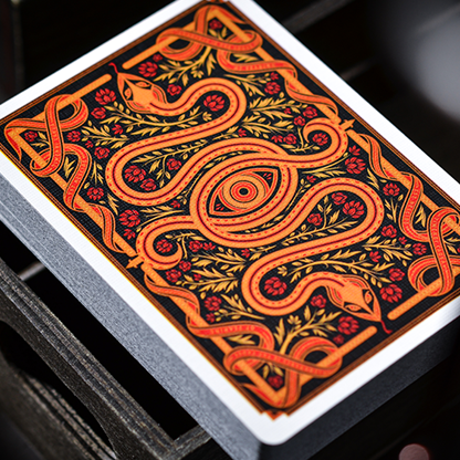 The Secret (Scarlet Edition) Playing Cards by Chamber of Wonder-Playing Cards-Wondercraft