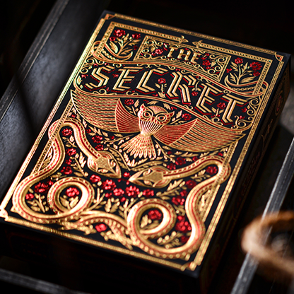 The Secret (Scarlet Edition) Playing Cards by Chamber of Wonder-Playing Cards-Wondercraft