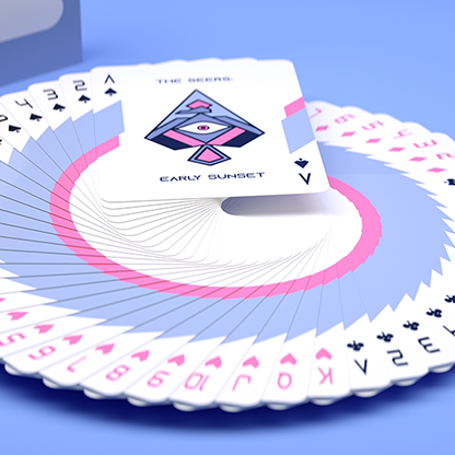 The Seers Aspectu V2: Early Sunset Playing Cards-Playing Cards-Wondercraft