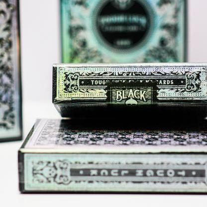 Tough Luck - Shadows - Black Gilded-Playing Cards-Wondercraft