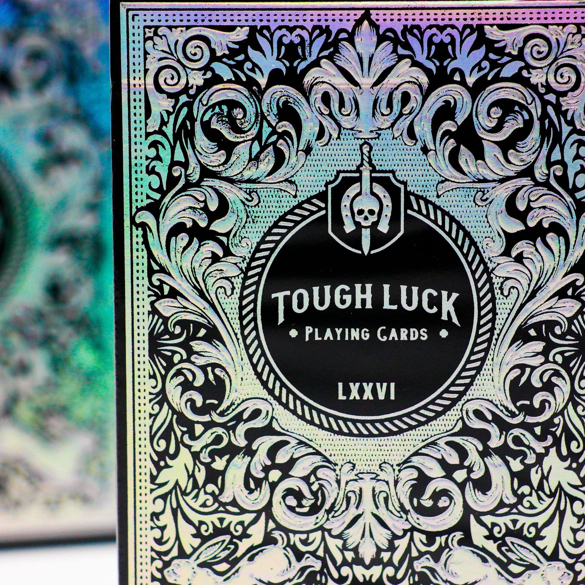 Tough Luck - Shadows - Holographic Gilded-Playing Cards-Wondercraft