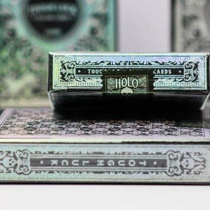 Tough Luck - Shadows - Holographic Gilded-Playing Cards-Wondercraft