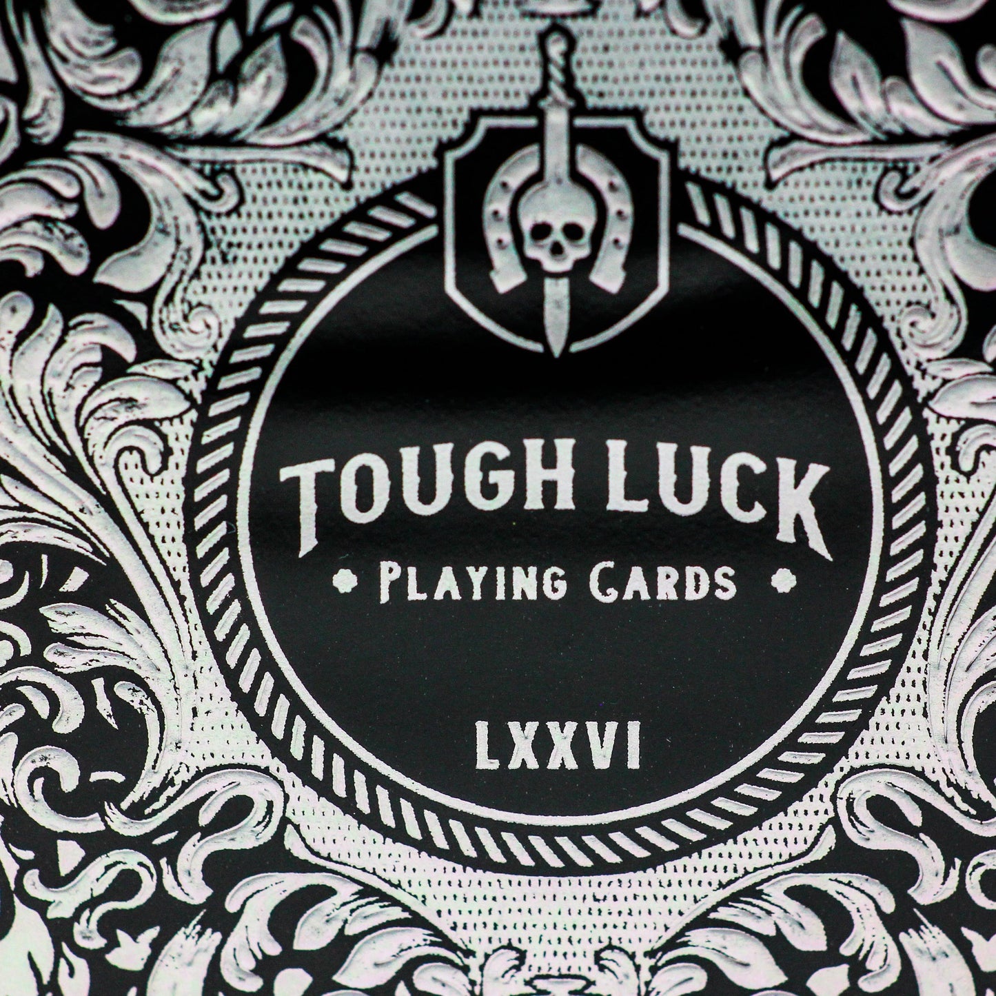 Tough Luck - Shadows - Holographic Gilded-Playing Cards-Wondercraft