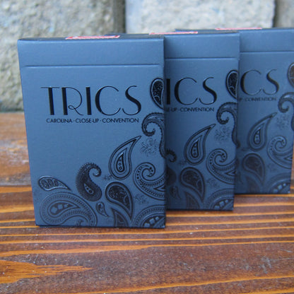 TRICS - Limited Edition Black Tuck-Playing Cards-Wondercraft