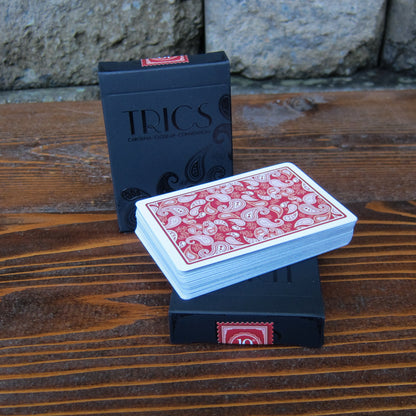 TRICS - Limited Edition Black Tuck-Playing Cards-Wondercraft