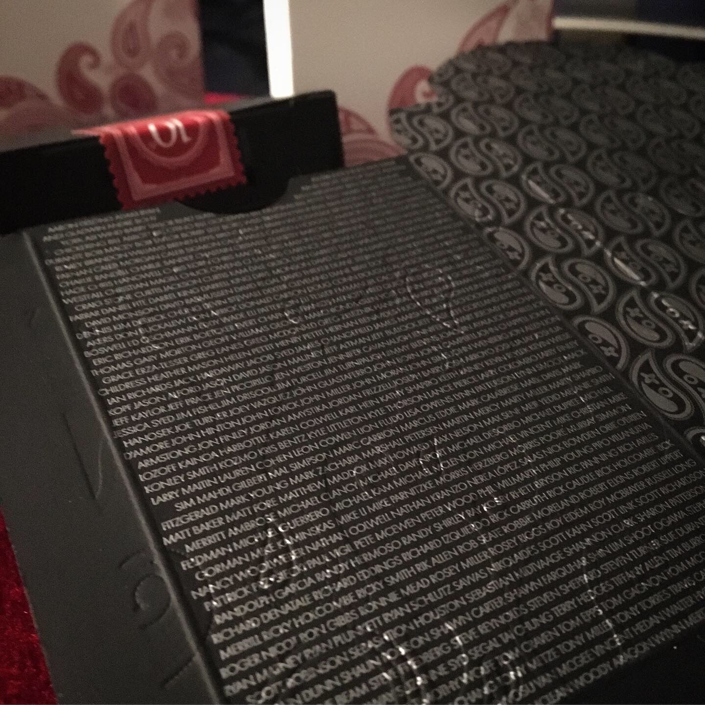 TRICS - Limited Edition Black Tuck-Playing Cards-Wondercraft