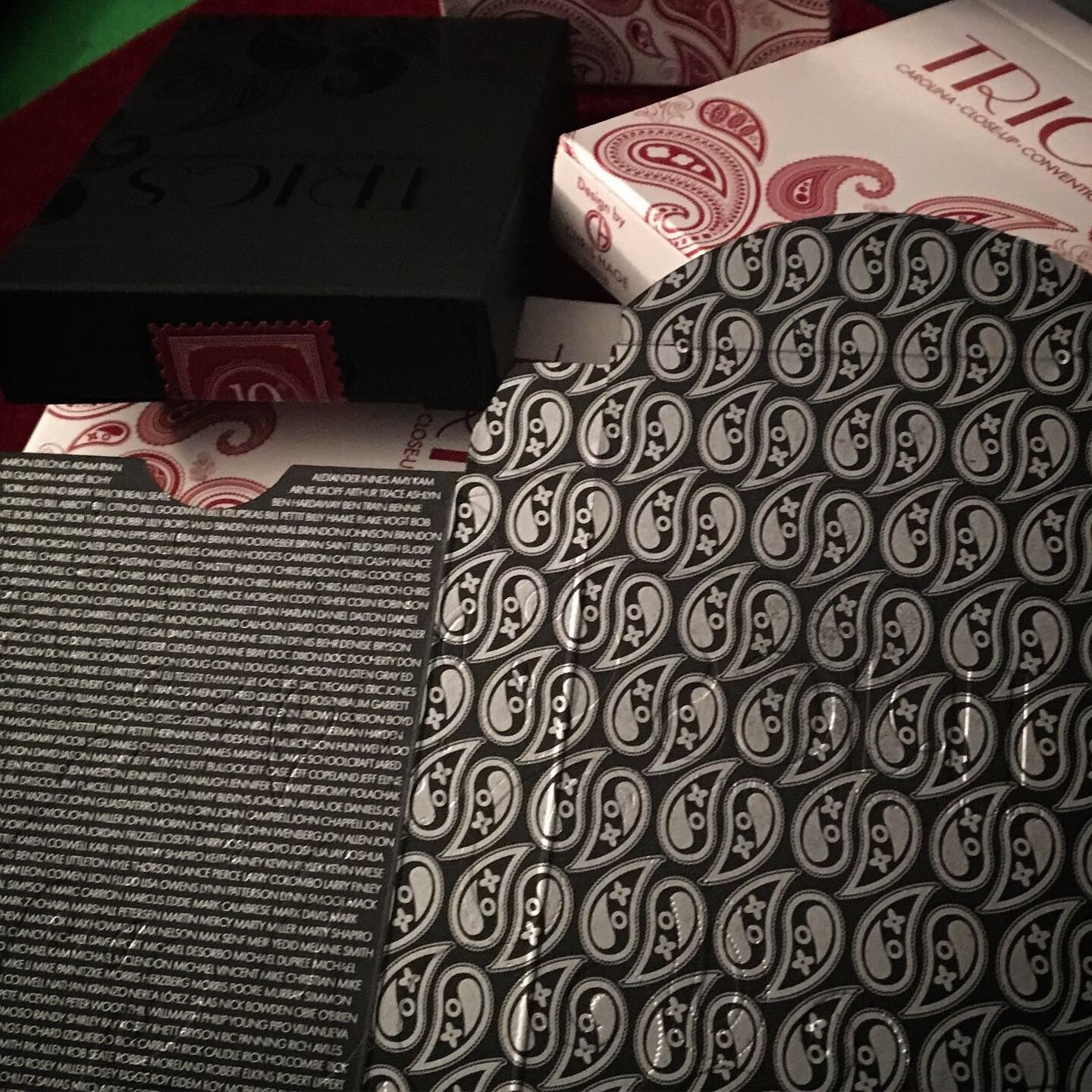 TRICS - Limited Edition Black Tuck-Playing Cards-Wondercraft