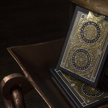 Tycoon Playing Cards (Black) by theory11-Playing Cards-Wondercraft