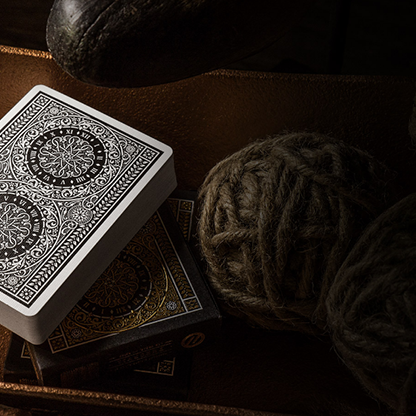 Tycoon Playing Cards (Black) by theory11-Playing Cards-Wondercraft