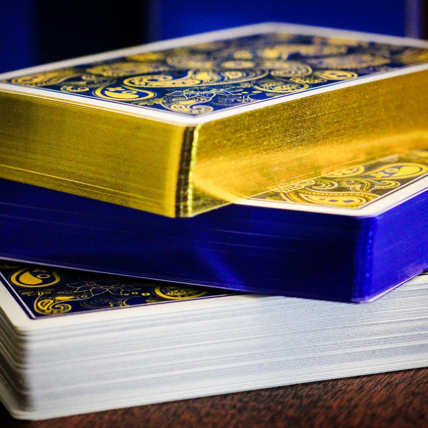 Ukraine Wonder - Blue Gilded-Playing Cards-Wondercraft
