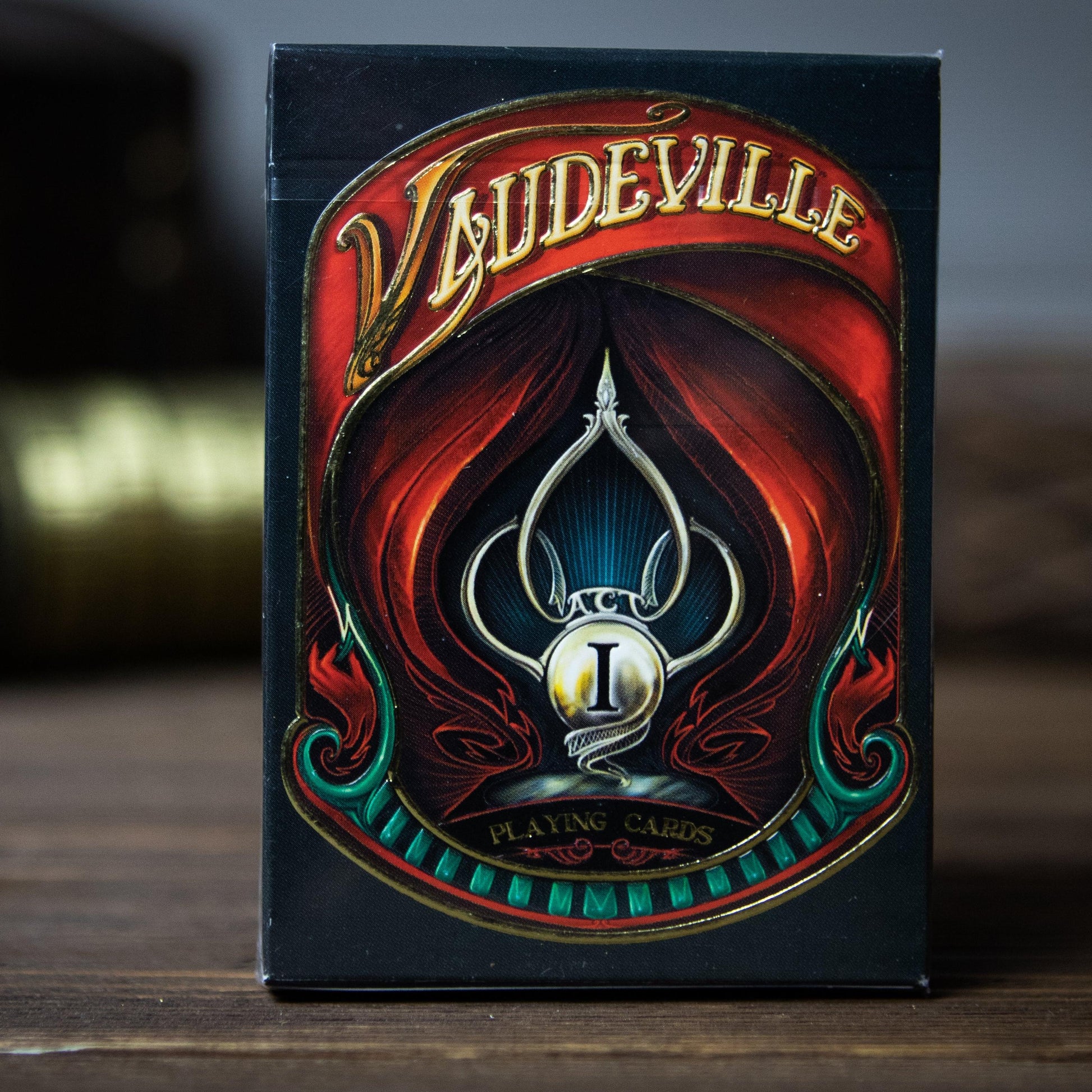 Vaudeville - The Blue Crown-Playing Cards-Wondercraft