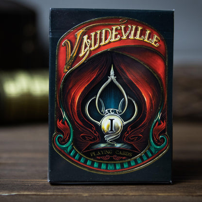 Vaudeville - The Blue Crown-Playing Cards-Wondercraft