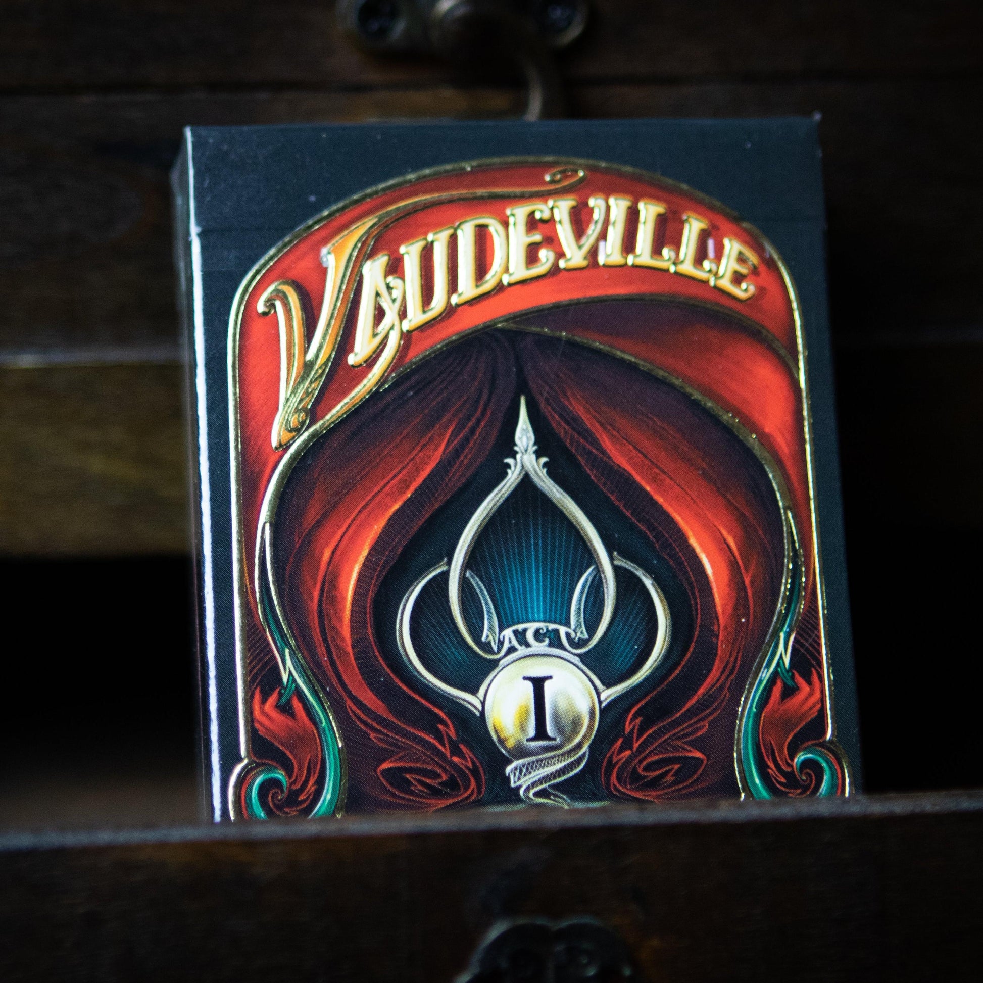 Vaudeville - The Blue Crown-Playing Cards-Wondercraft