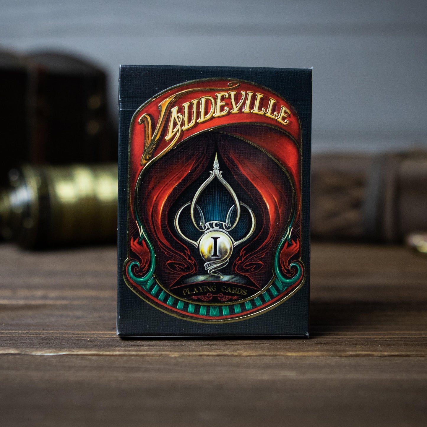 Vaudeville - The Blue Crown-Playing Cards-Wondercraft