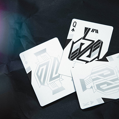 Vertical (Black) Playing Cards-Playing Cards-Wondercraft