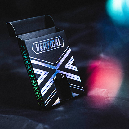 Vertical (Black) Playing Cards-Playing Cards-Wondercraft