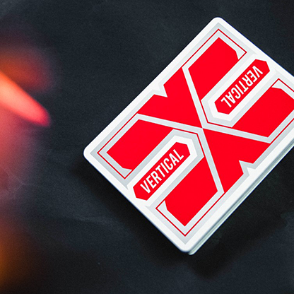 Vertical (Red) Playing Cards-Playing Cards-Wondercraft