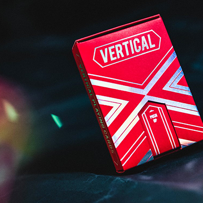 Vertical (Red) Playing Cards-Playing Cards-Wondercraft