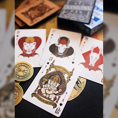 Visions (Past) Playing Cards by Wounded Corner-Playing Cards-Wondercraft