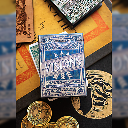 Visions (Past) Playing Cards by Wounded Corner-Playing Cards-Wondercraft