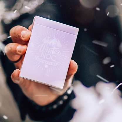 Winter NOC Lavender Dusk (Purple) Playing Cards-Playing Cards-Wondercraft
