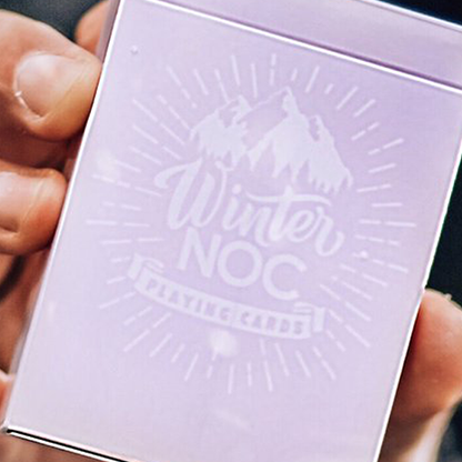 Winter NOC Lavender Dusk (Purple) Playing Cards-Playing Cards-Wondercraft