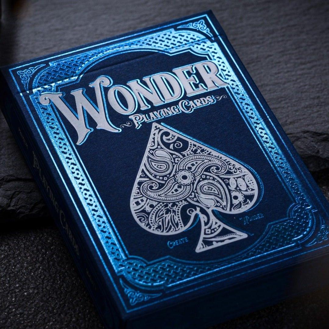 Wonder Playing Cards - Blue-Playing Cards-Wondercraft