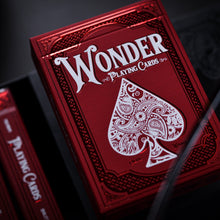 Wonder Playing Cards - Scarlet - Red Gilded-Playing Cards-Wondercraft