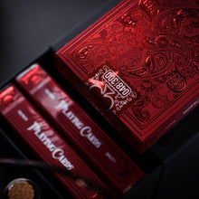 Wonder Playing Cards - Scarlet - Red Gilded-Playing Cards-Wondercraft