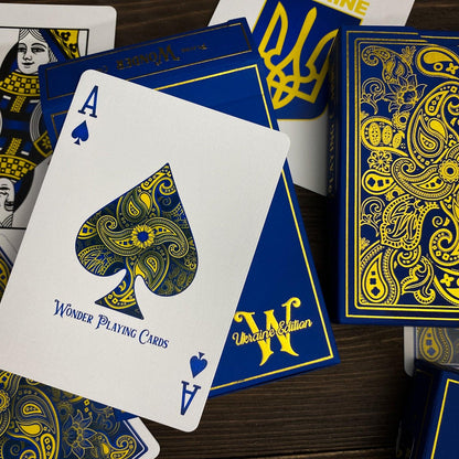 Wonder Playing Cards - Ukraine Edition-Playing Cards-Wondercraft
